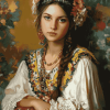 Ukrainian Women Diamond Painting