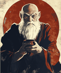 Uncle Iroh Anime Diamond Painting