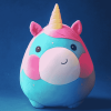 Unicorn Squishmallows Fantasy Diamond Painting