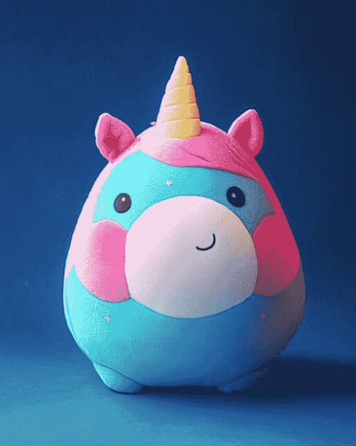 Unicorn Squishmallows Fantasy Diamond Painting