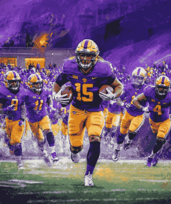 University Northern Iowa Panthers Football Diamond Painting