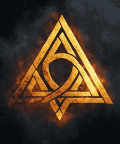 Valknut Norse Symbol Diamond Painting