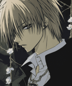 Vampire Knight Zero Kiryu Anime Diamond Painting