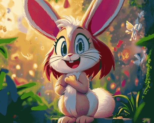 Vanilla The Rabbit Sonic Diamond Painting