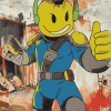 Vault Boy Animation Diamond Painting