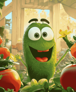 VeggieTales Animation Diamond Painting