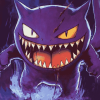 Venom Gengar Fantasy Diamond Painting