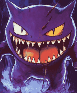 Venom Gengar Fantasy Diamond Painting