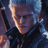 Vergil Video Game Character Diamond Painting