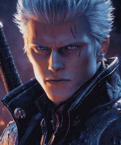 Vergil Video Game Character Diamond Painting