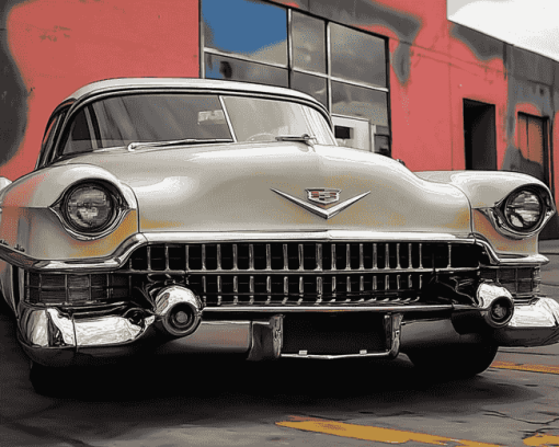 Vintage 1950s Cadillac Diamond Painting