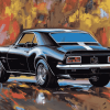 Vintage 1967 Camaro Elegance Diamond Painting