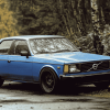 Vintage Blue Volvo 240 Diamond Painting