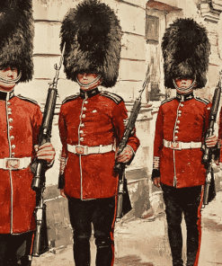 Vintage Coldstream Guards Diamond Painting