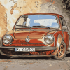 Vintage Golf 1 Car Diamond Painting