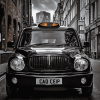 Vintage London Taxi Diamond Painting