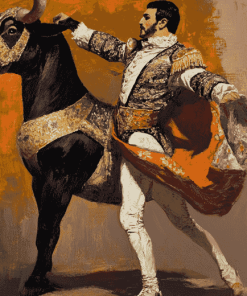 Vintage Matador Diamond Painting