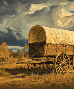 Vintage Wagon Engines Diamond Painting