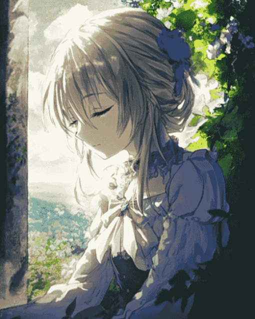 Violet Evergarden Anime Diamond Painting