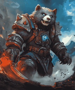 Volibear Video Game Diamond Painting