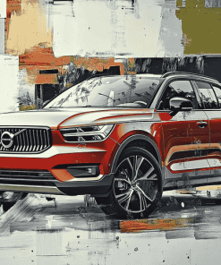 Volvo XC40 Cars Diamond Painting