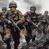 WW2 Battles Military Diamond Painting