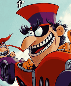 Wacky Races Cartoon Diamond Painting