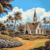 Wailea Cathedral Diamond Painting