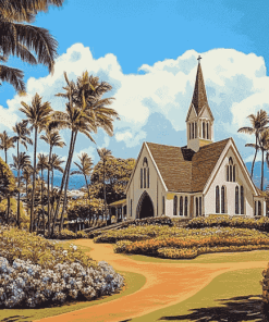 Wailea Cathedral Diamond Painting