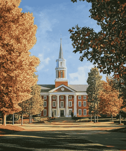 Wake Forest University Campus Diamond Painting