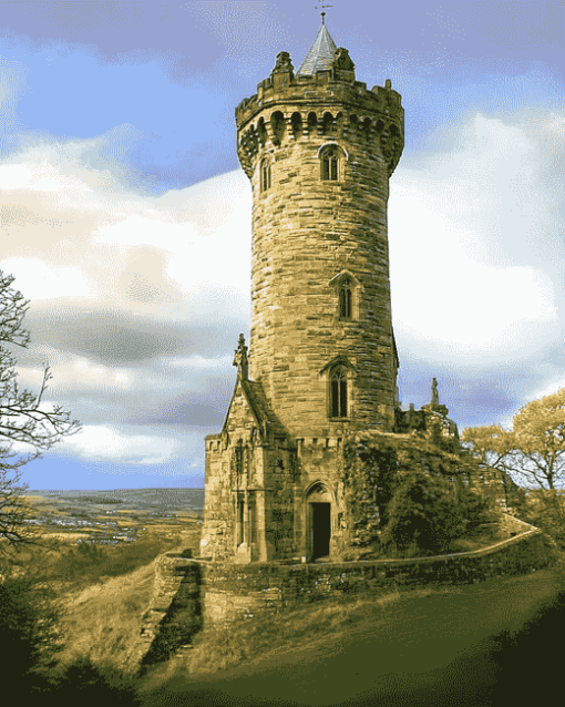 Wallace Monument Stirling Towers Diamond Painting