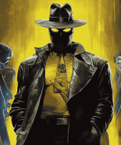 Watchmen Movie Poster Film Series Diamond Painting