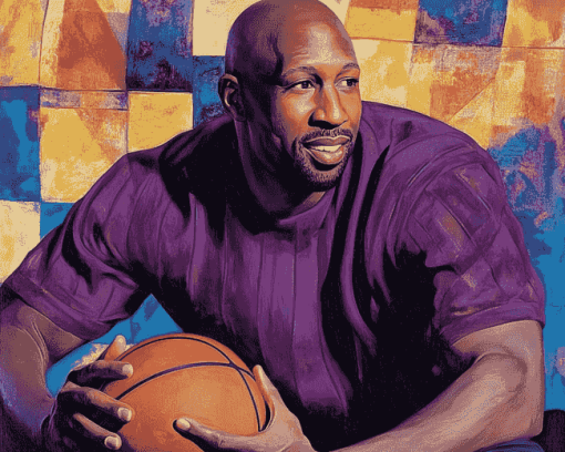 Wayman Tisdale Basketball Diamond Painting