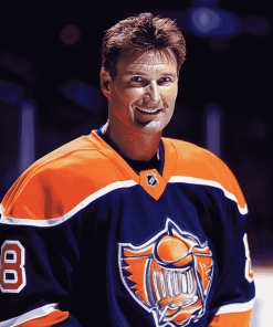 Wayne Gretzky Hockey Legend Diamond Painting