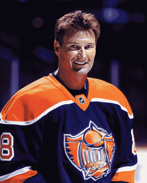 Wayne Gretzky Hockey Legend Diamond Painting