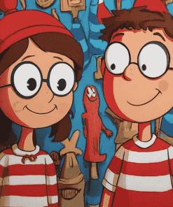 Wenda and Wally Animation Diamond Painting