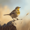 Western Meadowlark Bird Diamond Painting