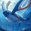 Whale Kyogre Pokemon Diamond Painting