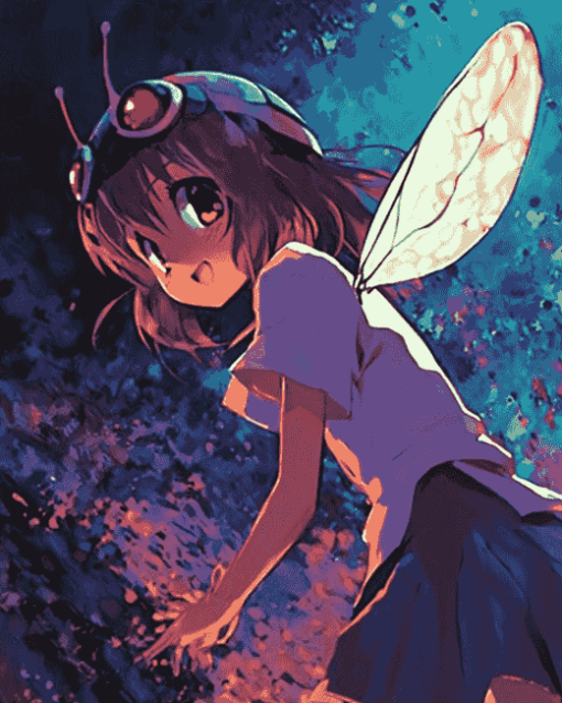 When Cicadas Cry Anime Diamond Painting