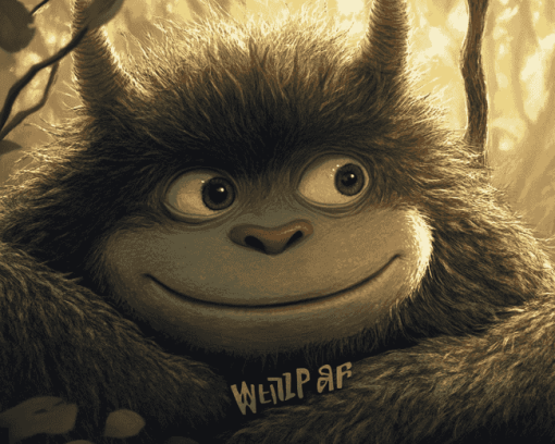 Where The Wild Things Are Cartoon Diamond Painting