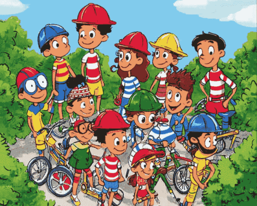 Wheres Waldo Animated Series Diamond Painting