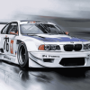 White BMW Racing Diamond Painting