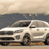 White Kia Sorento Mountain Drive Diamond Painting