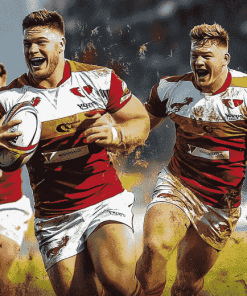 Wigan Warriors Rugby League Stars Diamond Painting