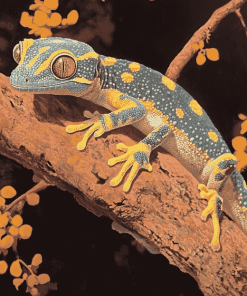 Wild Gecko Reptile Diamond Painting