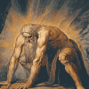 William Blake's Nebuchadnezzar Vintage Diamond Painting