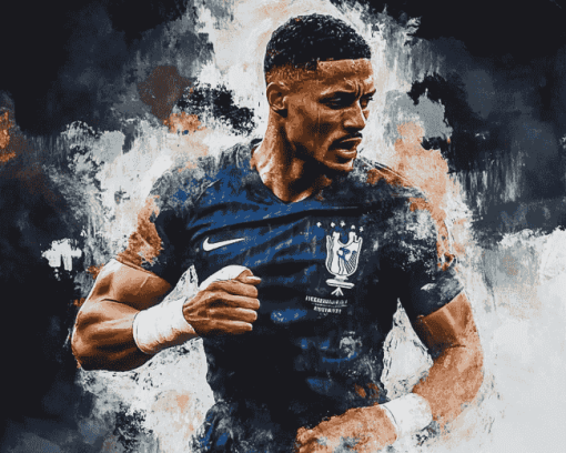 William Saliba Sports Star Diamond Painting