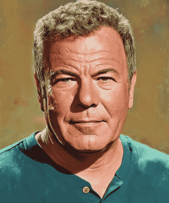 William Shatner Celebrity Diamond Painting