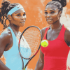 Williams Sisters Tennis Icon Diamond Painting