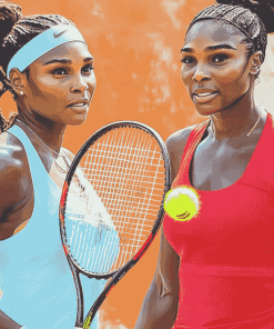 Williams Sisters Tennis Icon Diamond Painting